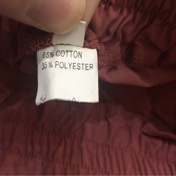 Paperbag Ruffle Tie Summer Polyester High Waisted Pockets Shorts Rose Small - Picture 6 of 8